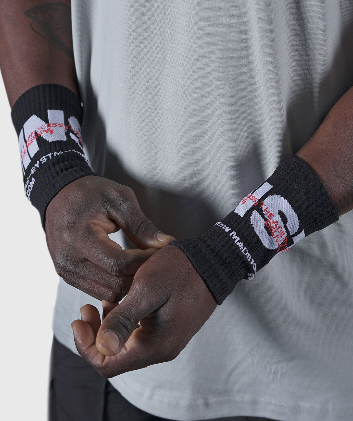 "DOWNTOWN" Wrist Bands - Black